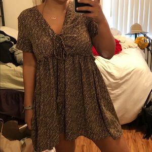 Princess polly cheetah dress